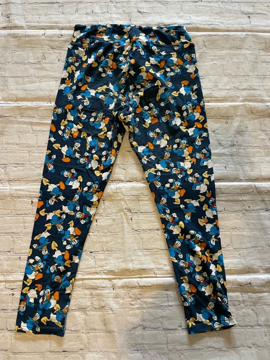 LuLaRoe Blue Donald Duck Disney Leggings - Picture 2 of 5